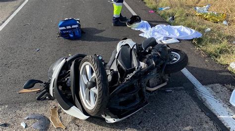 Muere Un Motorista Y Un Menor De 15 Años Herido En Un Accidente De Tráfico