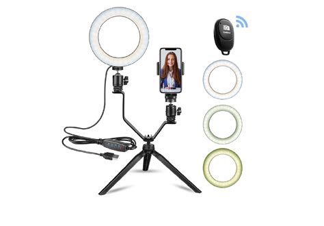 Best Led Ring Light [2021] Top Circle Lights For Filming [reviews]