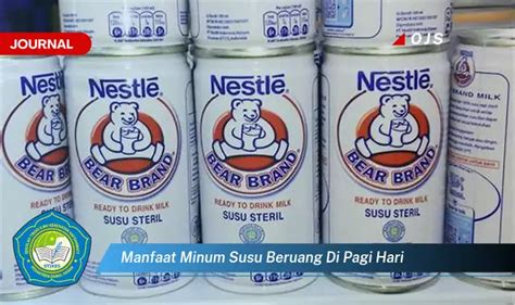 Intip 6 Manfaat Minum Susu Beruang Di Pagi Hari Yang Bikin Kamu