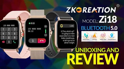 This Budget Smartwatch Is Great Value For Money ZKCreations I18