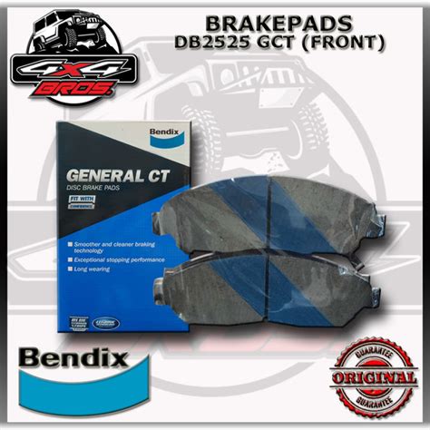 BRAKE PADS BENDIX DB2525 GCT FRONT For TOYOTA HIACE 2019 2022 Lazada PH