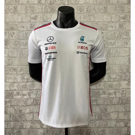 Camiseta Del Piloto Equipo Mercedes Amg Petronas F Shopee