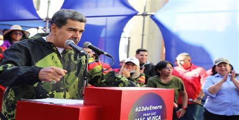 Maduro En Acto Del Ene Activen La Furia Bolivariana Para Reponer La