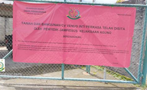 Kejagung Kembali Sita Aset Bidang Tanah Bangka Belitung Indoposco