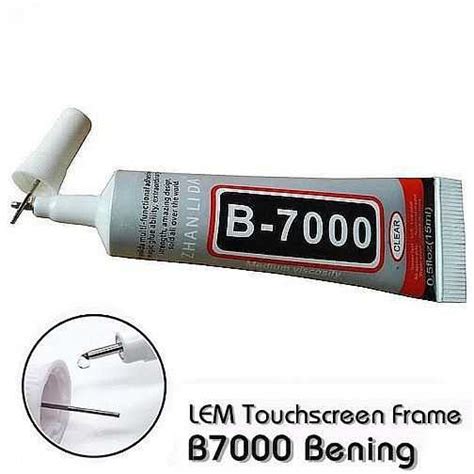 Jual Lem LCD B 7000 50 Ml Bening HP Handphone Smartphone Kemasan