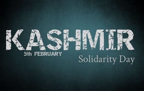 Kashmir Solidarity Day Being Observed Today Daily The Azb