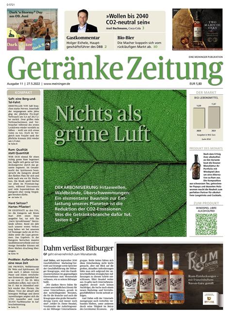 GZ 11 22 Getränke Zeitung