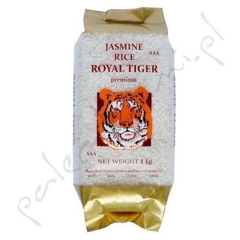 Ryż Jaśminowy 1kg Royal Tiger Premium Ryże Kuchnia Tajska Ryż Jaśminowy Czarny Czerwony