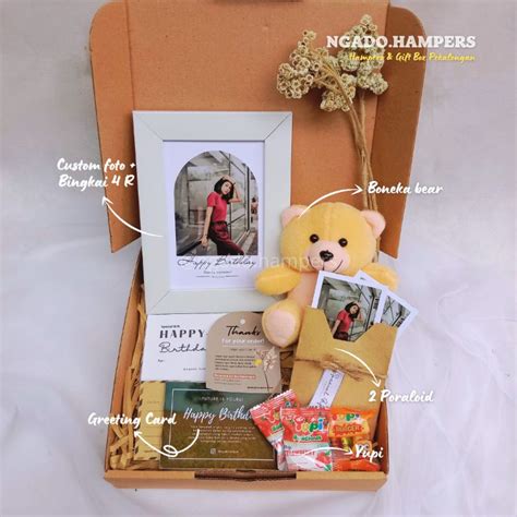 Jual 1 Hari Jadi Hampers Gift Box Ulang Tahun Birthday Kado