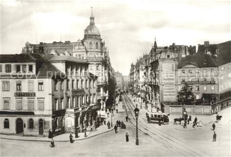 Dresden Um 1900 Koenig Johann Strasse Kat Dresden Elbe Nr Ks29852