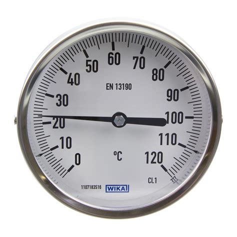 Bimetall Thermometer WIKA A52 100 3904202 Automation24