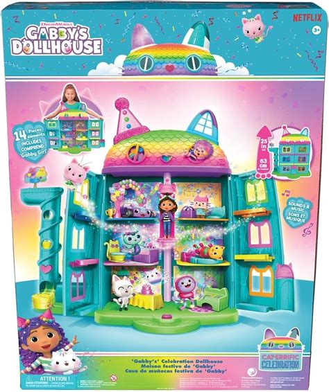 Brinquedos Casa Da Gabby - Toysline Brinquedos - Gabby's Dollhouse - Playset Casa da Gabby