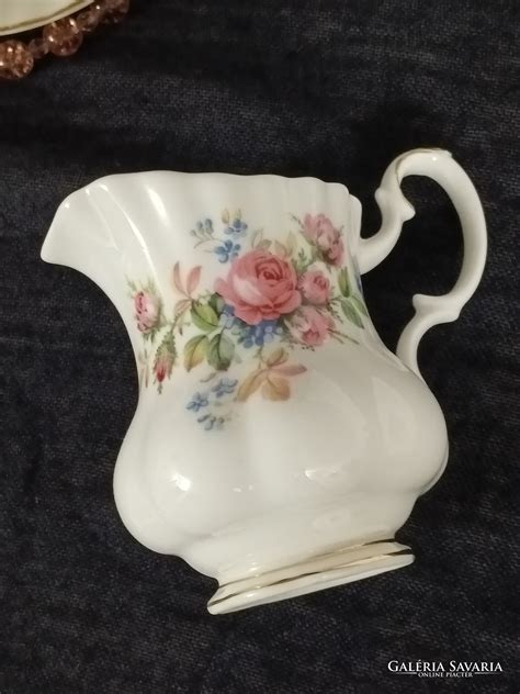 Royal Albert Moss Rose kávés készlet Porcelán Galéria Savaria