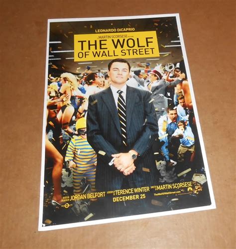 The Wolf Of Wall Street Movie Poster