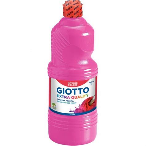 GOUACHE LIQUIDE GIOTTO FLACON 1L MAGENTA EXTRA QUALITY SETICO