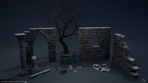 Krista Hilge Gothic Diorama