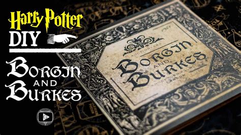 Borgin And Burkes Catalogue Tom Riddle S Copy Harry Potter DIY