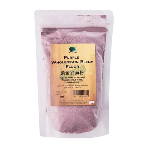 Green Earth Purple Wholegrain Blend Flour Ntuc Fairprice