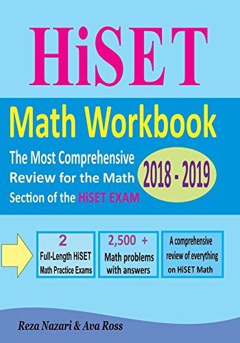 Hiset Math Workbook The Most Comprehensive Review For The