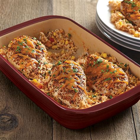 Pampered Chef Deep Covered Baker Chicken And Rice Recipes