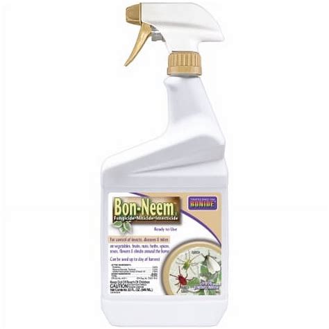 32 Oz Ready To Use Bon Neem Neem Oil Insecticidal Soap Each