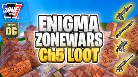 Ch5 Enigma Zone Wars 🌀 3641 4873 6545 By Fabiani Fortnite Creative