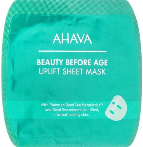 Maseczka Ahava Uplifting Firming Sheet Mask Liftingująco Regenerująca