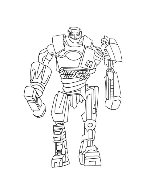 Collection Of Real Steel Coloring Pages Free Printable