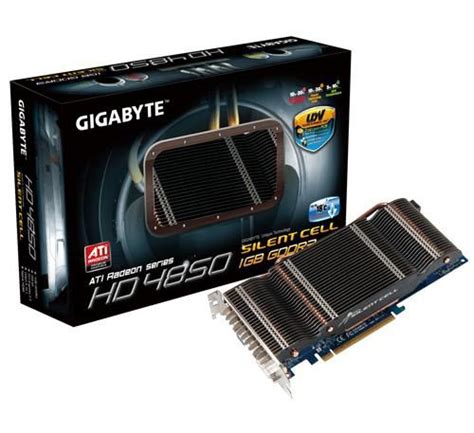 Характеристики Видеокарта GIGABYTE AMD Radeon HD 4850 1ГБ DDR3 Ret gv