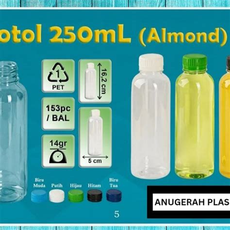 Jual Botol Plastik Petak 250 Ml Kota Medan Anugerah Plastik Medan