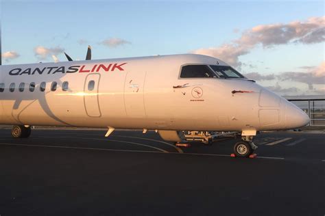 Central Queensland Plane Spotting Qantaslink Dash 8 Q400 Vh Qoj Spotted In New Colours Visiting