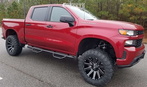 2020 Chevrolet Silverado 1500 With 20x10 19 Fuel Contra And 35125r20 Fuel Gripper Xt And