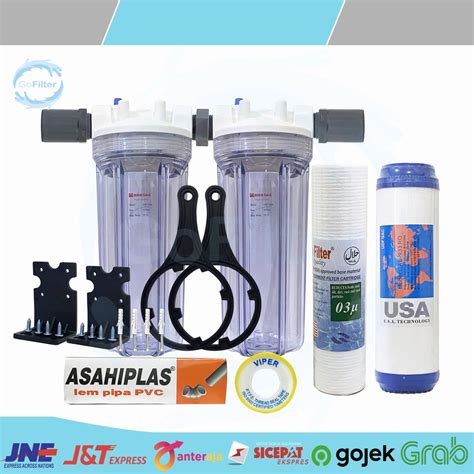 Jual Paket Filter Air Tahap Clear Saringan Filter Air Keruh