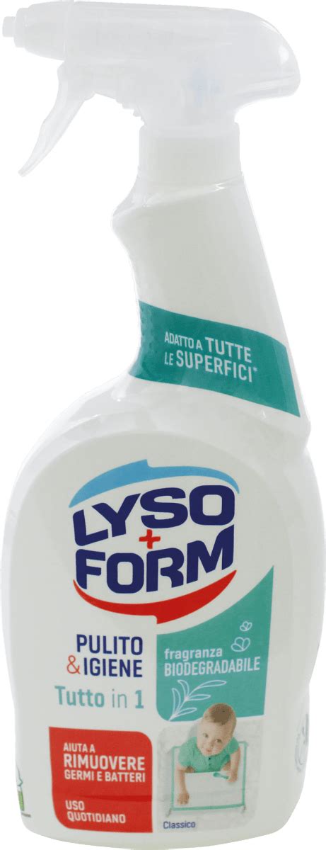 Lysoform Spray Pulito Igiene Tutto In Classico Ml Acquista