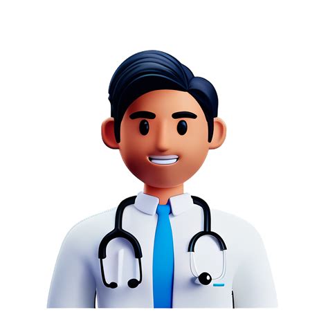 Male Doctor 3d Profession Avatars Illustrations 28029027 Png