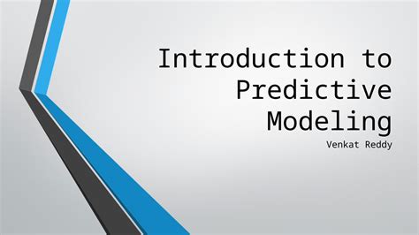 Pptx Introduction To Predictive Modeling V Dokumen Tips