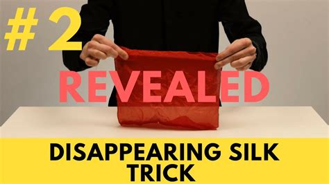 Disappearing Silk Trick How To Do It Magic Tutorials Youtube