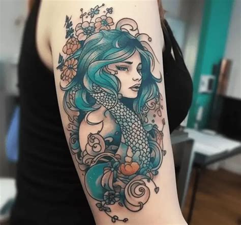 Mermaid Tattoo Meaning Symbolism And Interpretations