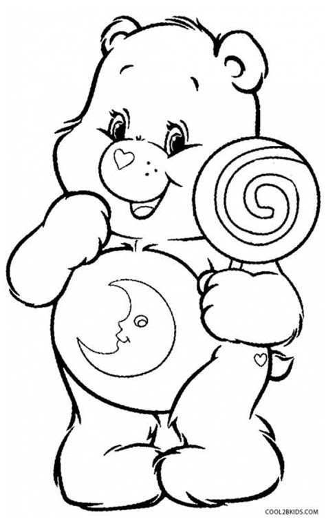 Care Bear Coloring Pages Printable