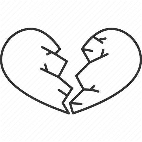 Sad Heart Coloring Pages