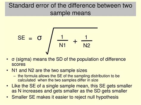 Ppt Comparing Two Sample Means Powerpoint Presentation Free Download