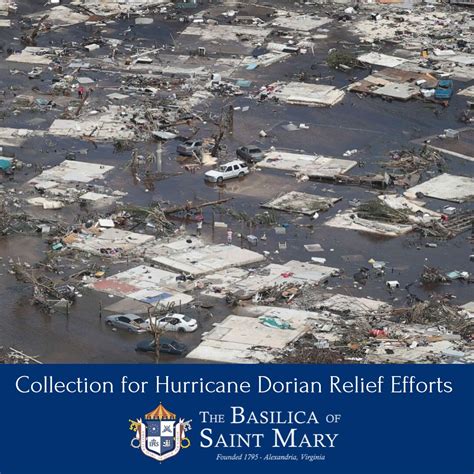 Collection for Hurricane Dorian Relief Efforts - The Basilica of Saint Mary