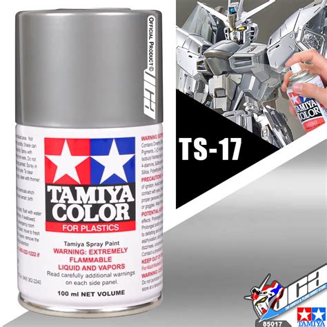 Tamiya 85017 TS 17 ALUMINIUM Color Spray Paint 100 ML Inspired By