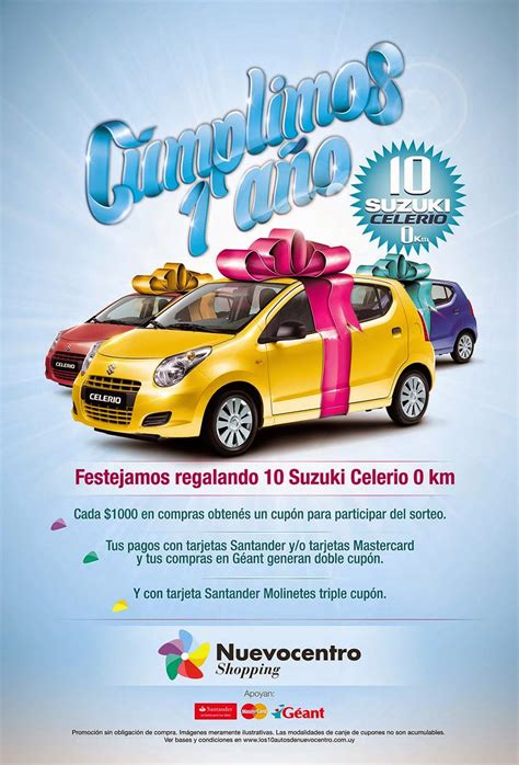 Promociones Sorteos Y Premios En Uruguay Nuevocentro Shopping Cumple