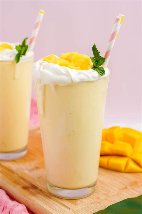 Mango Milkshake Yellow Bliss Road