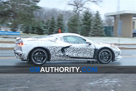 New Spy Shots Show Upcoming C8 Corvette E-Ray Hybrid - GM Authority