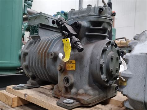 Used Dwm Copeland Dllp X Ewl Semi Hermetic Piston Compressor On Freon