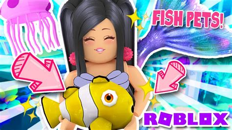 How To Adopt And Hatch A Goldfish Pet In Mermaid Life Roblox Update