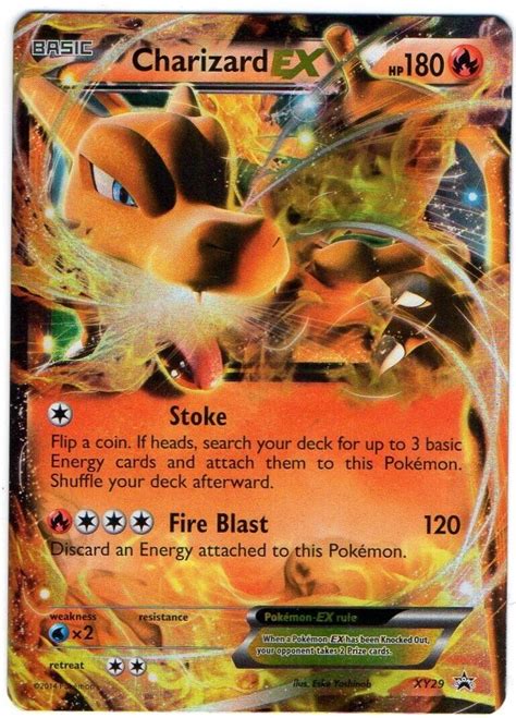 Nm Charizard Ex Xy Black Star Promo Xy Promo Ultra Rare