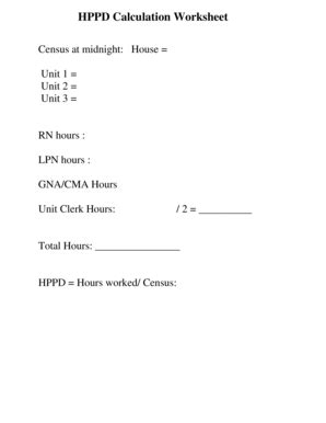 Hppd Calculator - Fill Online, Printable, Fillable, Blank | pdfFiller